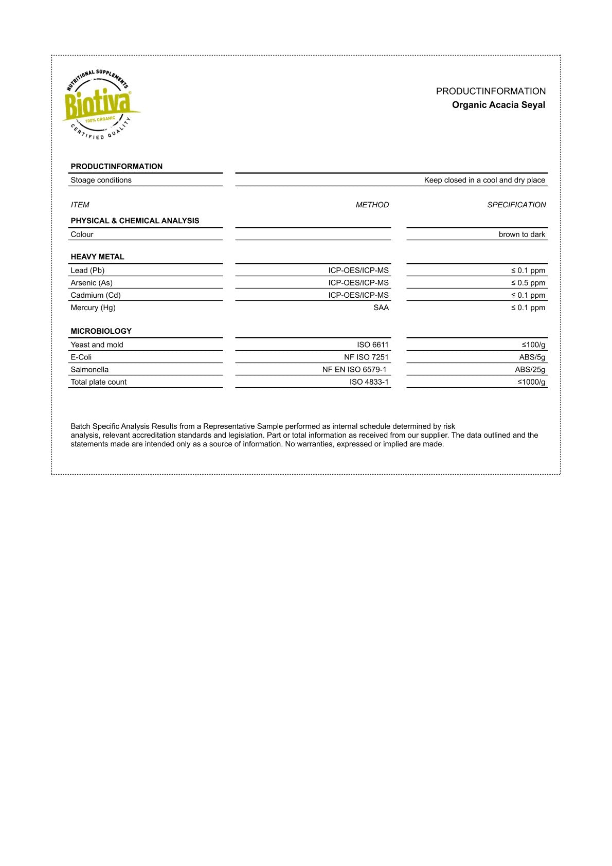 Akazienfaser Pulver Bio 400g