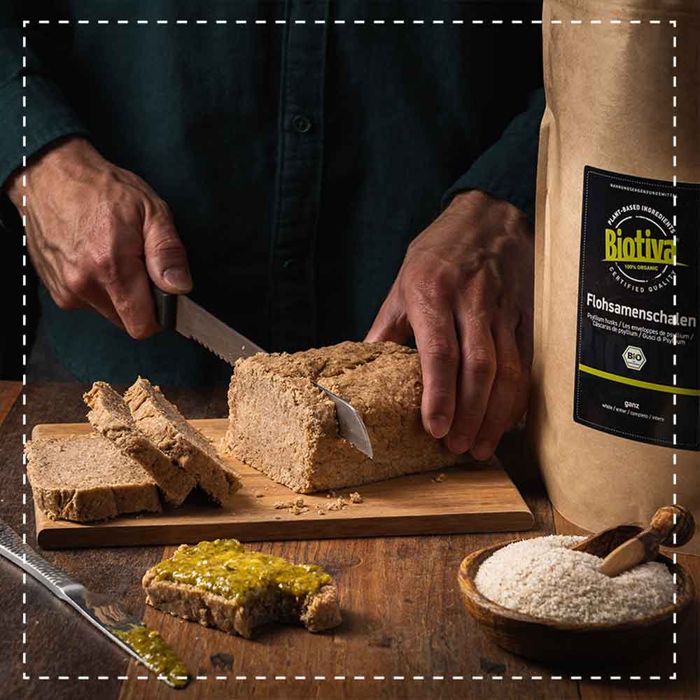 Flohsamenschalen 99% Rein Ganz Bio