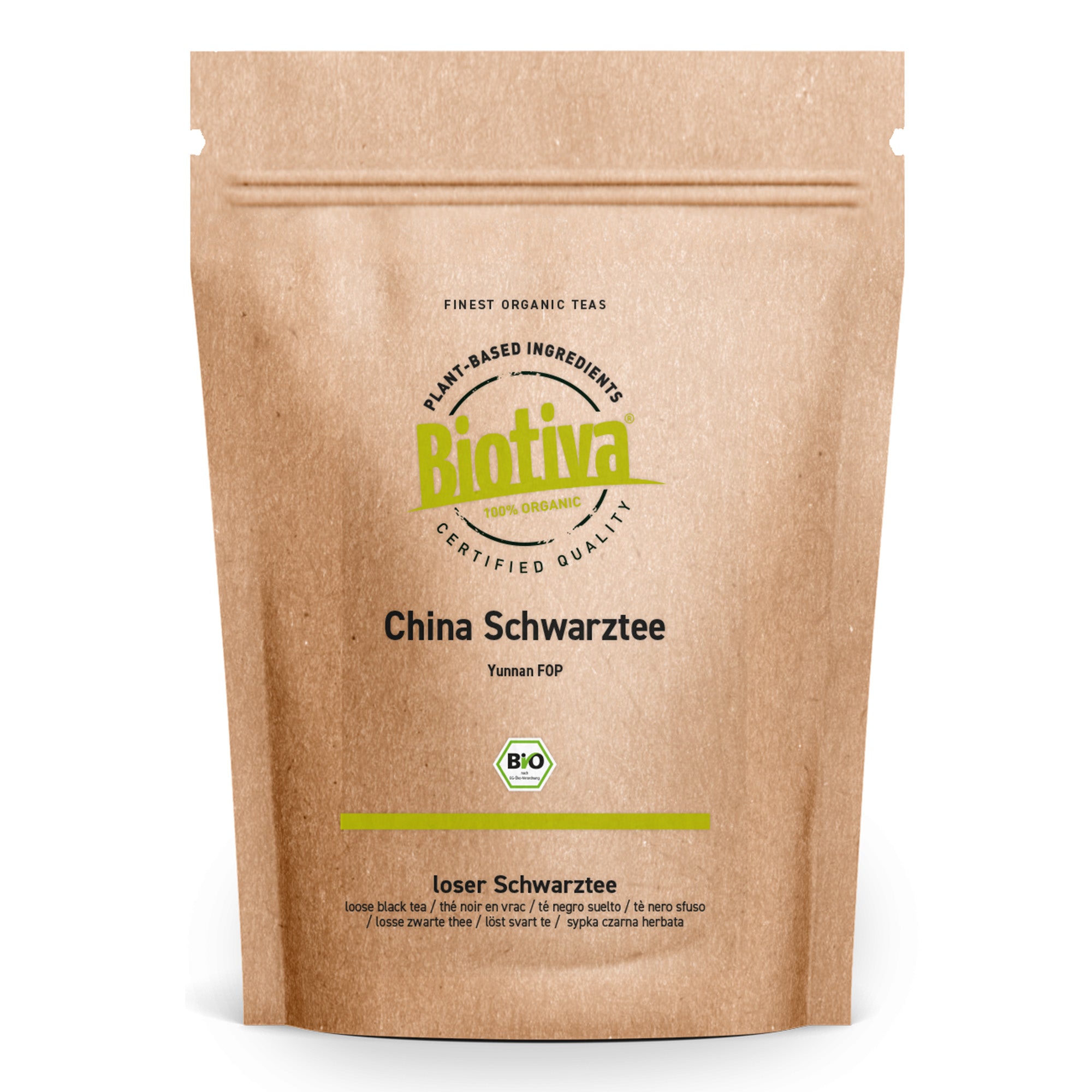China Schwarztee Yunnan FOP 100g