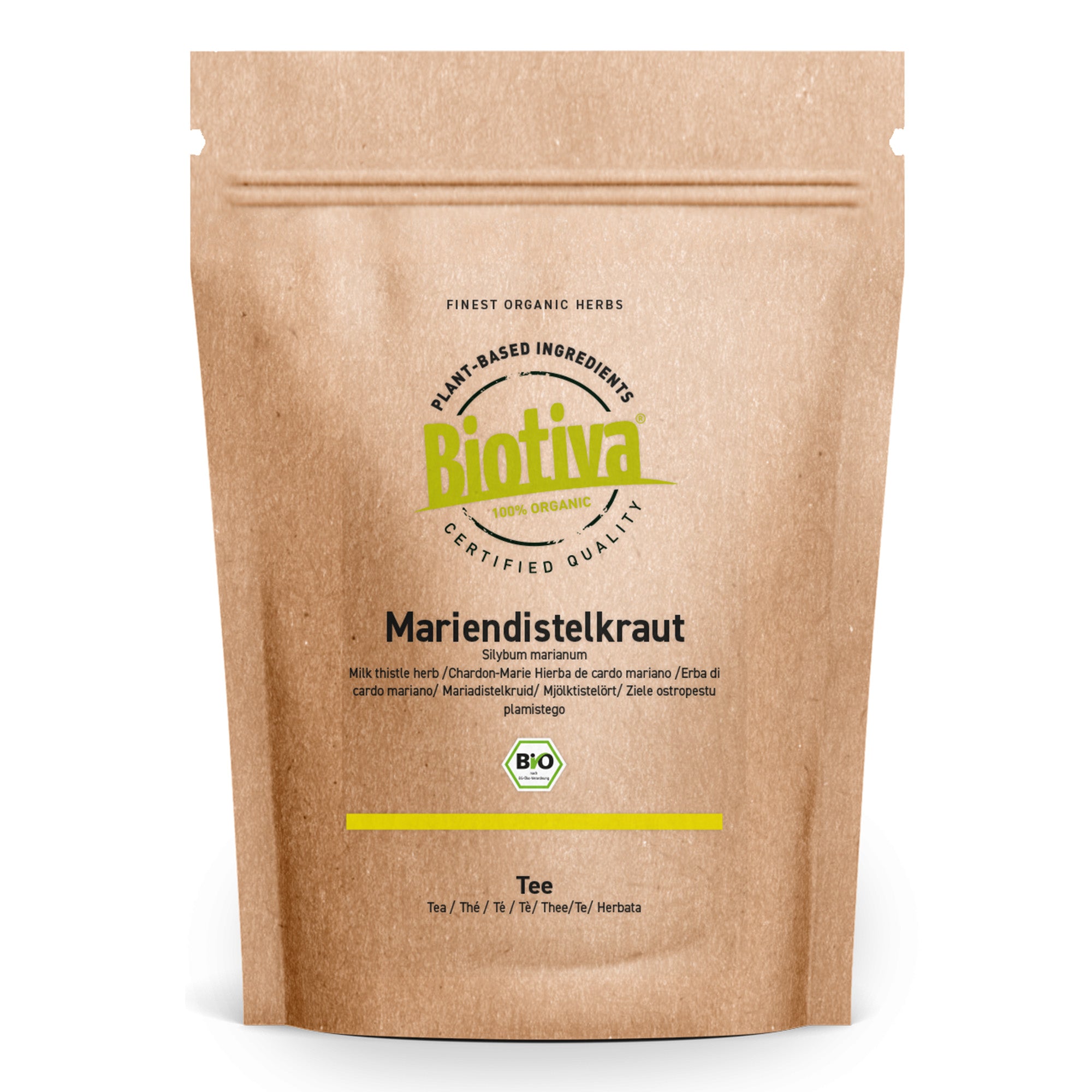 Mariendistelkraut Tee Bio 250g