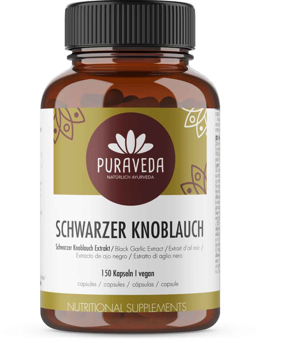 Schwarzer Knoblauch Extrakt (150 Kapseln)