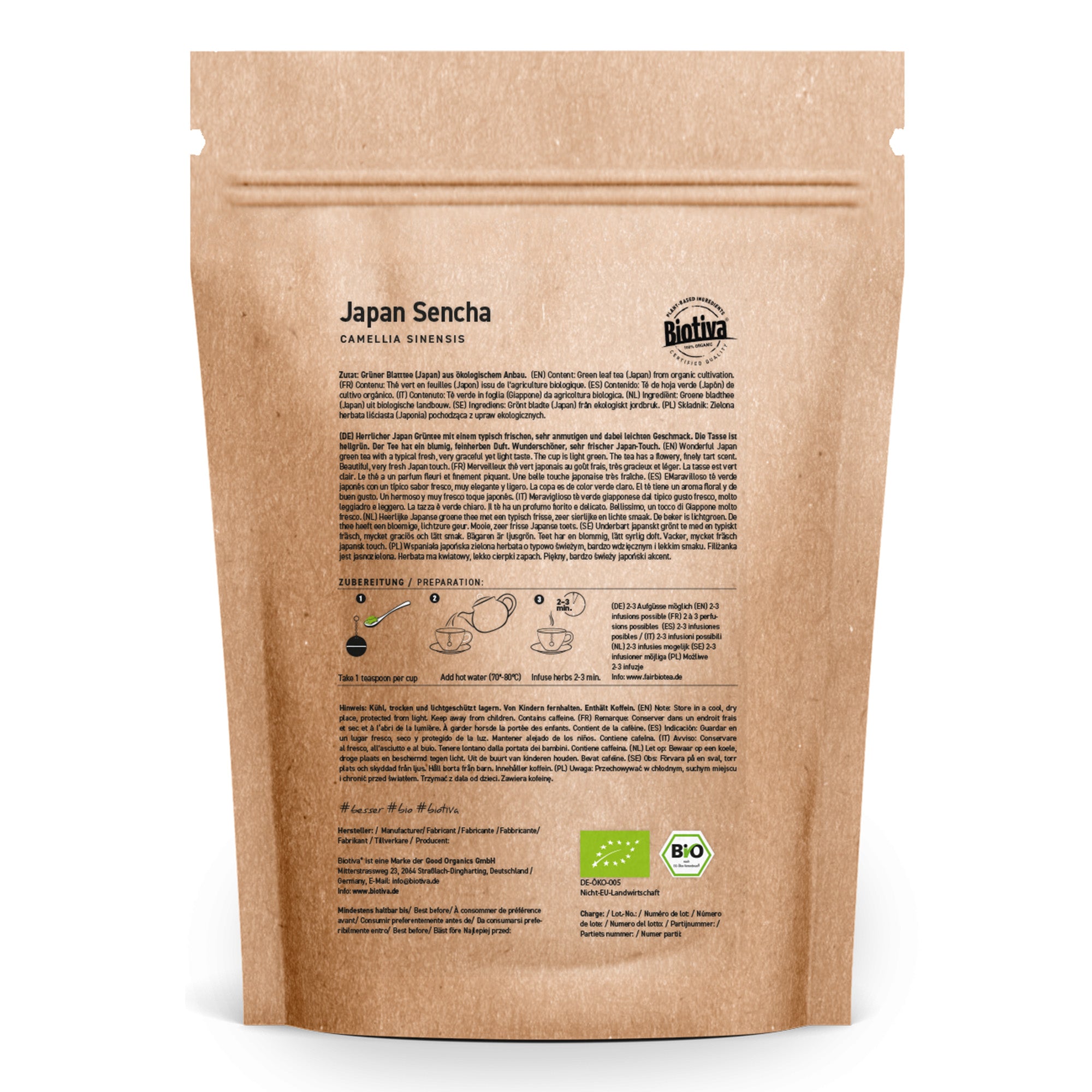 Sencha Japan Grüntee Bio