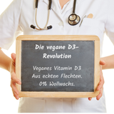 Bio Nahrungsergänzungsmittel mit Vitamin D3 2.000 IE 90 Kapseln