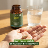 Bio Nahrungsergänzungsmittel mit Vitamin D3 2.000 IE 90 Kapseln