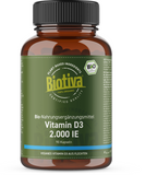 Nahrungsergänzungsmittel Vitamin D3 2.000 IE Bio 90 Kapseln