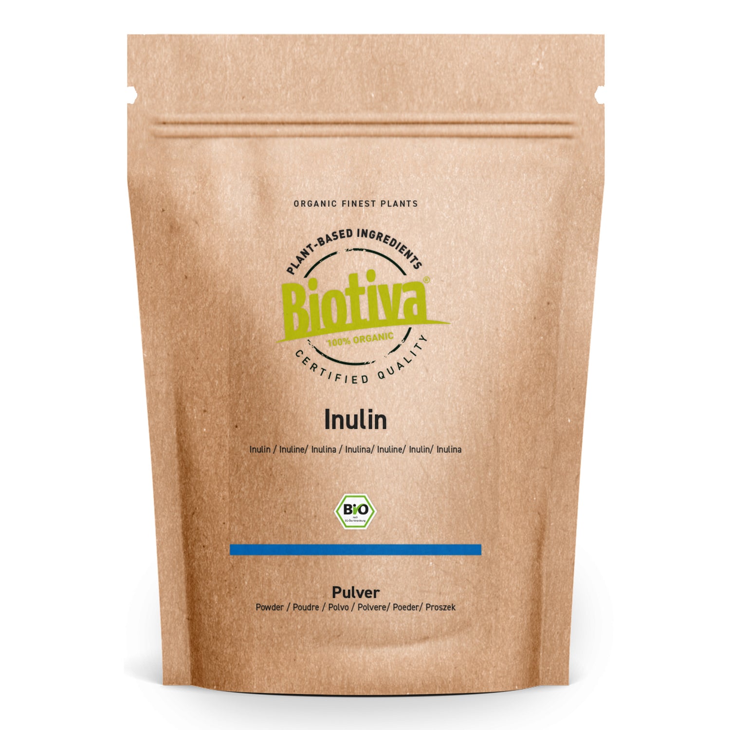 Inulin Pulver Bio – Hochwertige Ballaststoffquelle – Biotiva