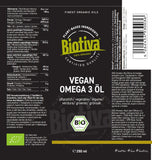 Omega 3 Vegan Oil Organic 250ml