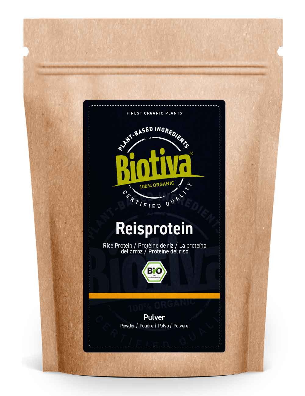 Reisprotein Pulver Bio