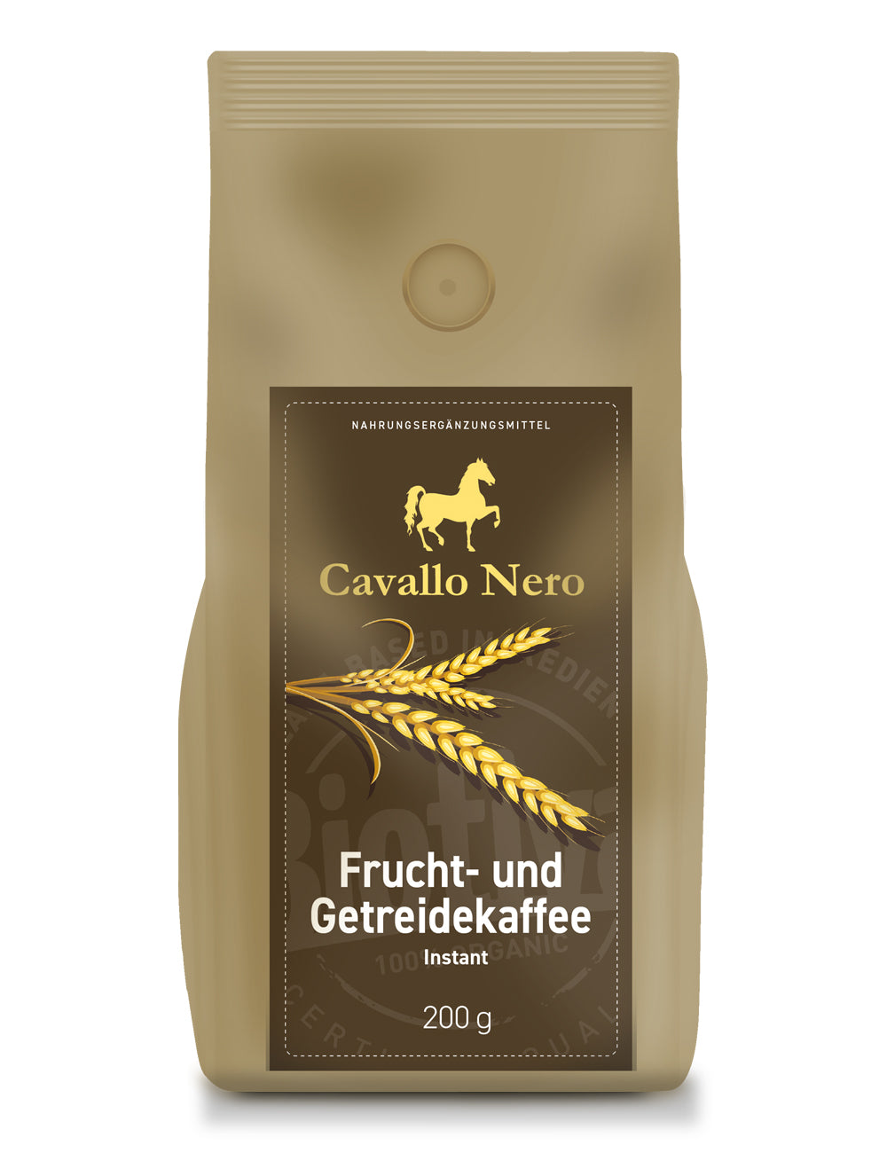 CAVALLO NERO Frucht- & Getreidekaffee Bio 200g