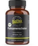 Flohsamenschalen Kapseln 99% Bio