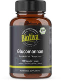 Glucomannan hochdosiert Bio (150 Kapseln)