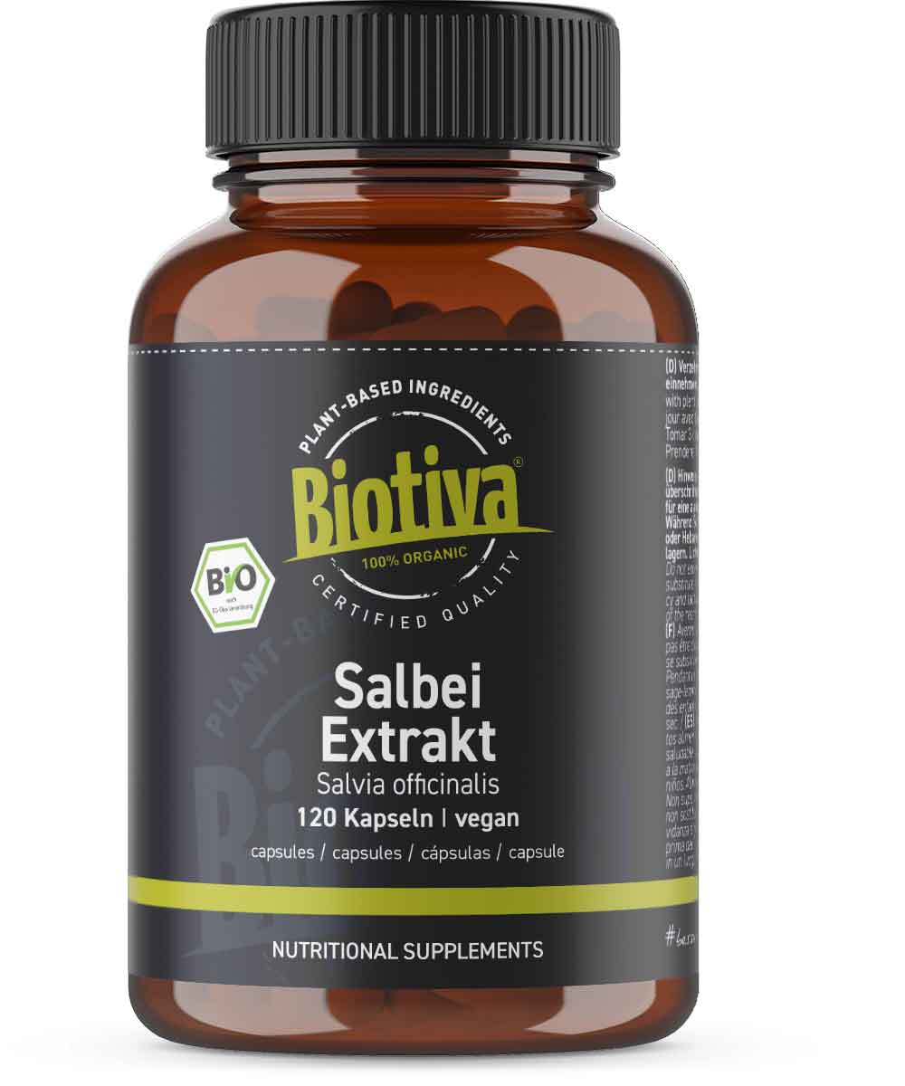 Salbei Extrakt Bio (120 Kapseln)