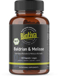 Valerian &amp; Lemon Balm Organic 150 Capsules
