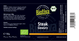 Steakgewürz in der Mühle Bio 50g