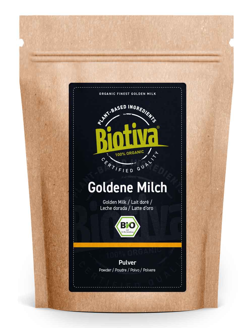Goldene Milch Bio 100g